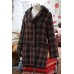 Vintage  coats #1 - Two Tone Wine Red 38" 
